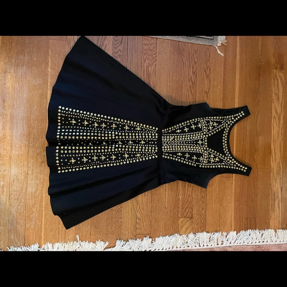 Studded a-line dress - Picture 1 of 5
